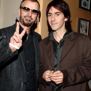 Ringo Starr and Dhani Harrison