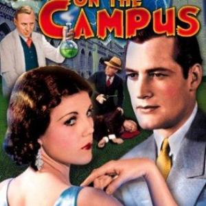 Ruth Hall and Charles Starrett in Murder on the Campus 1933