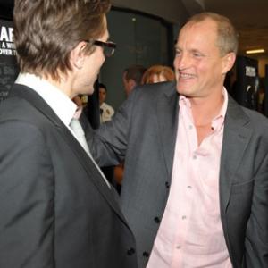 Woody Harrelson and Peter Stebbings at event of Defendor (2009)