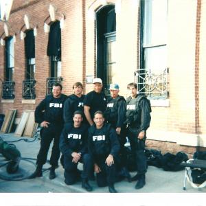 Stunting with members of Los Angeles SWAT team on set of Mercury Rising Sturgis South Dakota