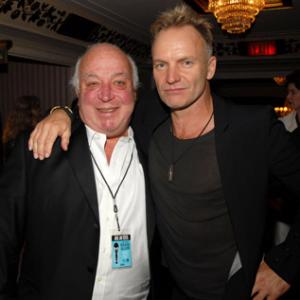 Sting and Seymour Stein
