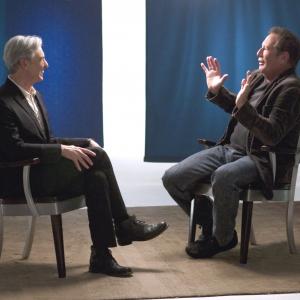 Still of Garry Shandling and David Steinberg in Inside Comedy 2012