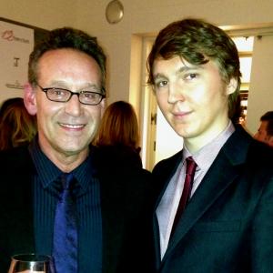 Castmates Paul Dano and Rob Steinberg 12 Years a Slave Premier at NY FILM FESTIVAL