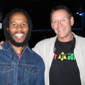Rob Steinberg with Ziggy Marley
