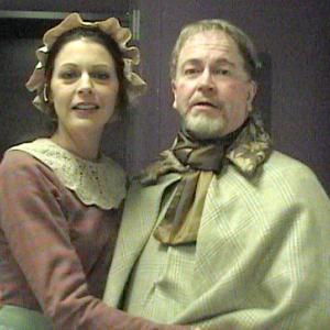 With Jane Leeves A Christma Carol, Kodak Theatre, 2009