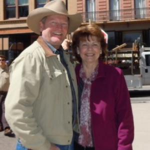 On the set of LONGMIRE with Craig Johnson author of the Longmire mystery series