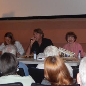 With actors Cassidy Freeman and Robert Taylor at a Q&A and signing event for LONGMIRE.