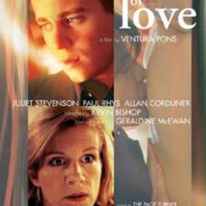 Kevin Bishop and Juliet Stevenson in Food of Love 2002