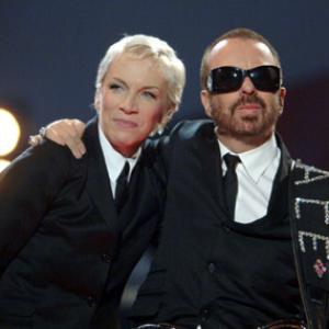 Annie Lennox and David A Stewart at event of 2005 American Music Awards 2005