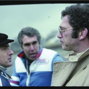 Still of Sydney Pollack and Jackie Stewart in Bobby Deerfield 1977