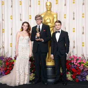 Rick Carter Daniel Radcliffe and Kristen Stewart at event of The Oscars 2013