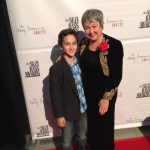 Suzi Bass Awards 2014 Red Carpet with Royce Mann Zorro The Musical an Alliance Theater Production