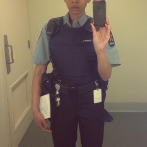 Sylvia Stewart as Prison Guard Summer 2015