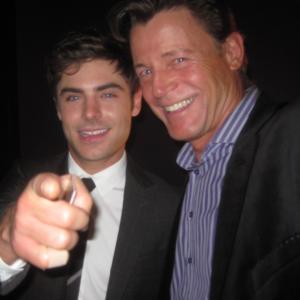 Brett Stimely and Zac Efron attend the Parkland premiere at Roy Thompson Hall at the Toronto International Film Festival 9062013