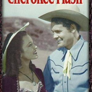 Sunset Carson and Linda Stirling in The Cherokee Flash 1945