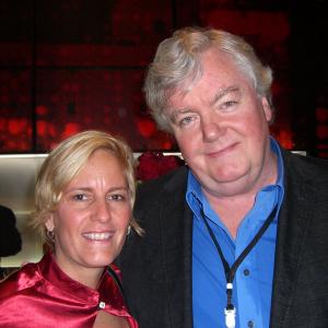 Lisa Stoll and Iain Smith OBE at the 2008 Bangkok International Film Festival