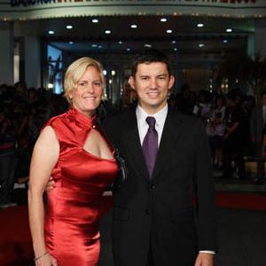 Lisa Stoll and Thomas Livezey on the Red Carpet at the 2008 Bangkok International Film Festival