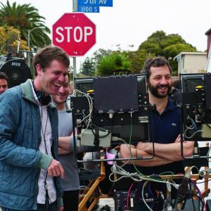Still of Judd Apatow, Rodney Rothman and Nicholas Stoller in Get Him to the Greek (2010)
