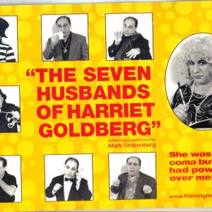 Mark Stolzenbergs One Man Show The Seven Husbands of Harriet Goldberg for The Palace Theatre on west 42 Manhattan All played by Mark