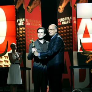 Still of Jeffrey Tambor and Ed Stoppard in Branded 2012