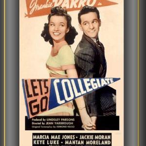 Frankie Darro and Gale Storm in Let's Go Collegiate (1941)