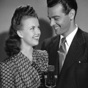 Robert Lowery and Gale Storm in Campus Rhythm 1943