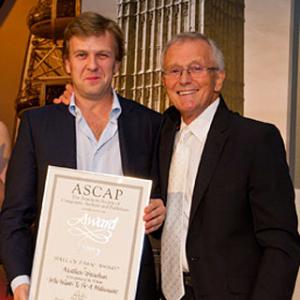 Matthew Strachan and Roger Greenaway at the 2012 ASCAP Awards in London