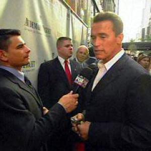 Interviewing Gov. Arnold Schwarzenegger