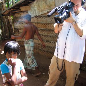 In Sri Lanka filming the documentary Becoming Family.