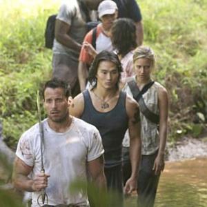 Still of Johnny Messner, KaDee Strickland and Karl Yune in Anacondas: The Hunt for the Blood Orchid (2004)