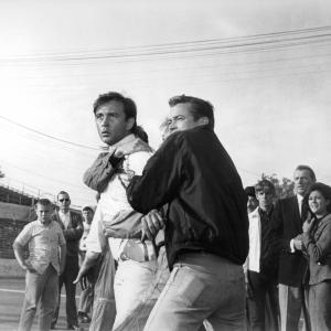 Still of Tommy Kirk and Ray Stricklyn in Track of Thunder (1967)