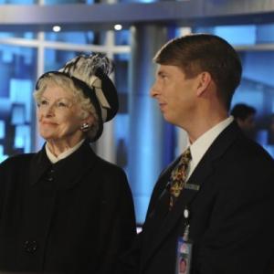 Still of Elaine Stritch and Jack McBrayer in 30 Rock (2006)