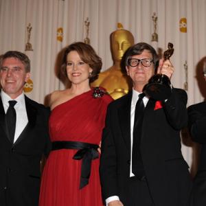Sigourney Weaver Kim Sinclair and Robert Stromberg at event of The 82nd Annual Academy Awards 2010