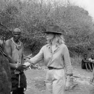 Still of Kim Basinger and Garrett Strommen in I Dreamed of Africa 2000