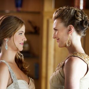 Still of Brenda Strong and Julie Gonzalo in Dallas (2012)