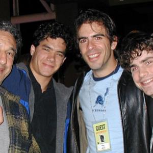 David Hess, Bo Hess, Eli Roth, and Rider Strong at the San Francisco Film Festival party for 