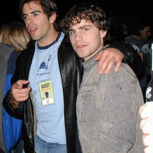 Director Eli Roth and star Rider Strong at the 2003 San Francisco International Film Festival screening of 