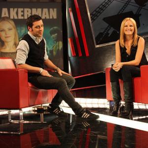 Malin Akerman and George Stroumboulopoulos in The Hour 2004