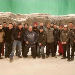 Shooting with Monkey King 2 action team with Director Soi Cheang and Action Master Sammo Hung