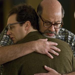Still of Fred Melamed and Michael Stuhlbarg in A Serious Man 2009