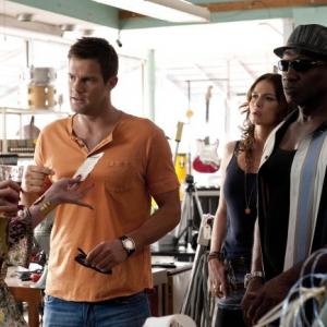 Still of Michael Clarke Duncan Saffron Burrows and Geoff Stults in Kaulai 2005