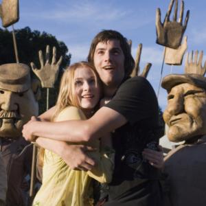 Still of Jim Sturgess and Evan Rachel Wood in Across the Universe 2007