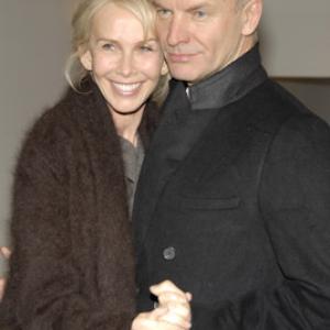 Sting and Trudie Styler at event of A Guide to Recognizing Your Saints (2006)