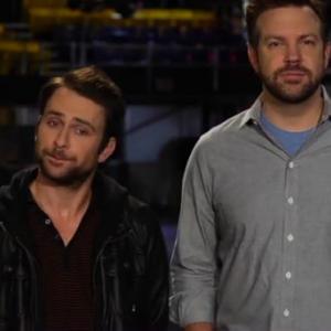 Still of Charlie Day and Jason Sudeikis in Saturday Night Live 1975
