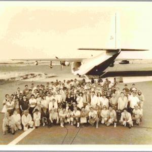 Before loading up Northern California TUCKER crew to shoot Howard Hughes' Spruce Goose in Long Beach.