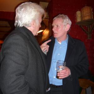 Chris Sullivan and Karl Johnson meet in London