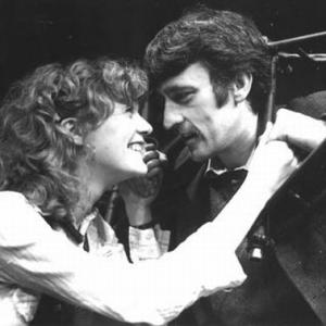 CHRIS SULLIVAN in Spokesong at Leicester Haymarket in 1981 with Eliza McCelland