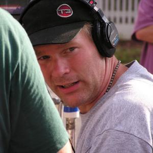 2001 MANIACS director/co-writer Tim Sullivan calls the shot on location in Westville, Georgia