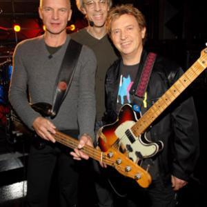 Sting, Stewart Copeland and Andy Summers