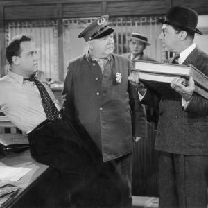 Still of WC Fields Franklin Pangborn and Grady Sutton in The Bank Dick 1940